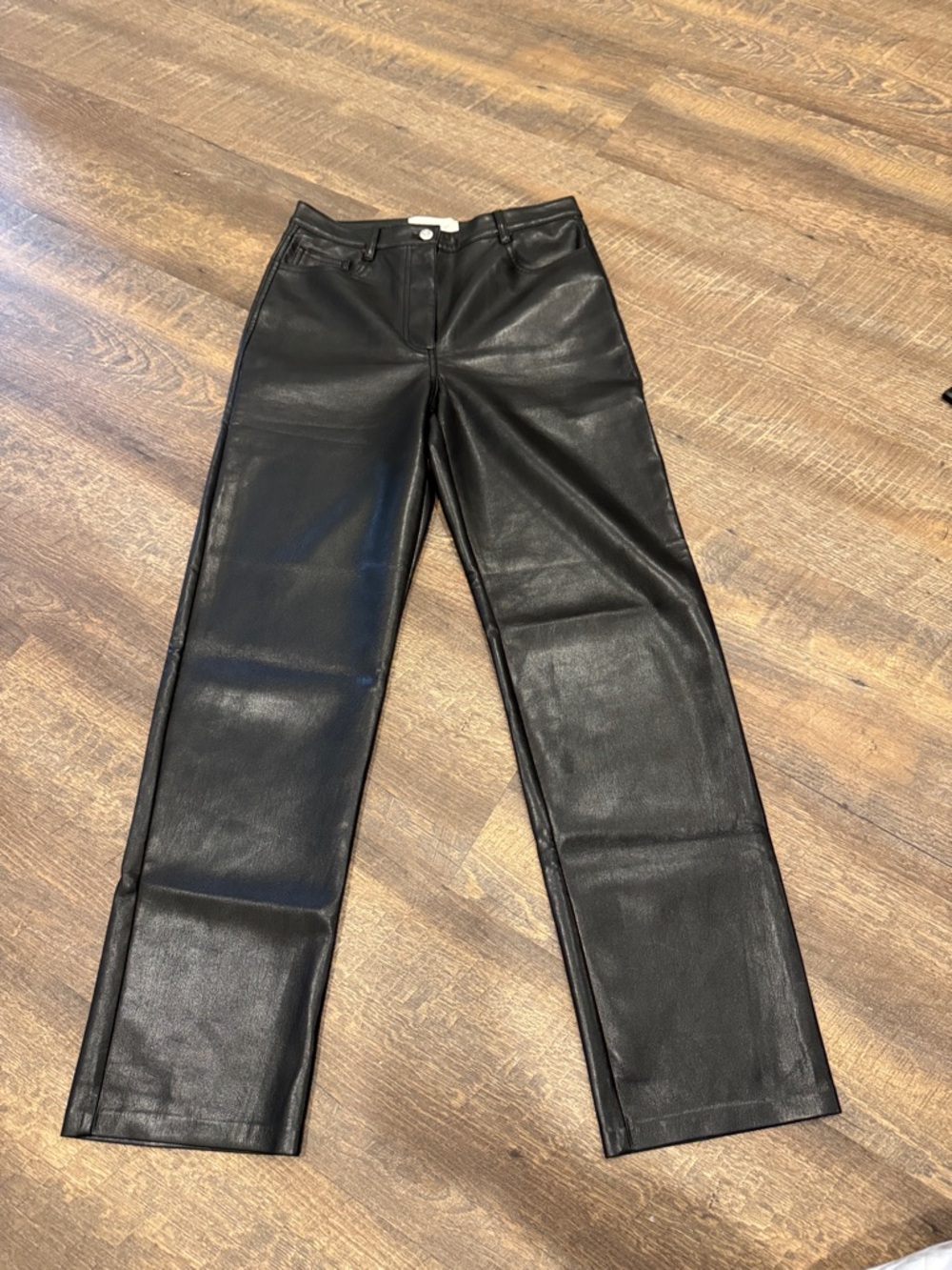 The Melina by Wilfred Black Faux Leather Pants